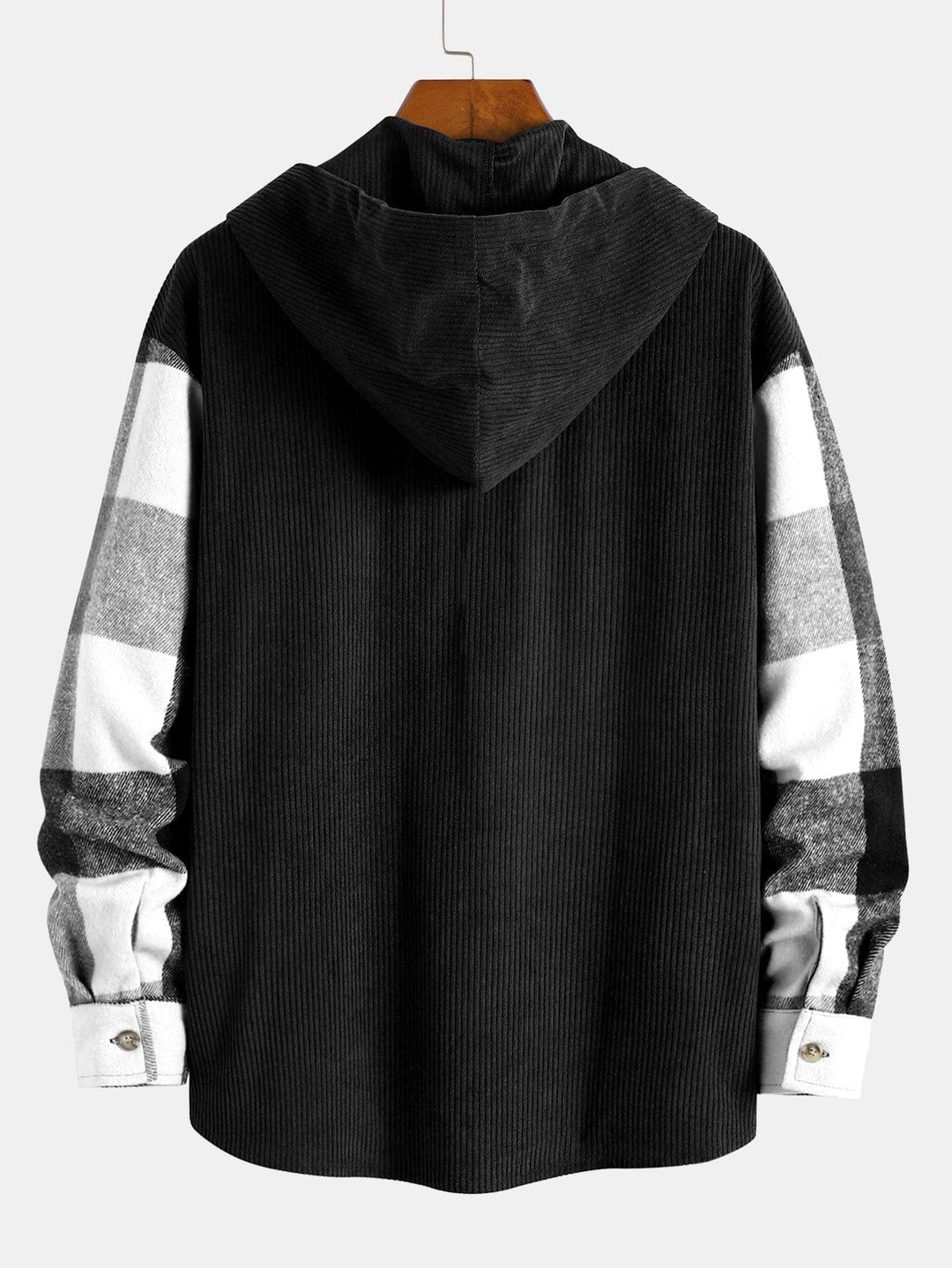 Corduroy Hooded Shirt