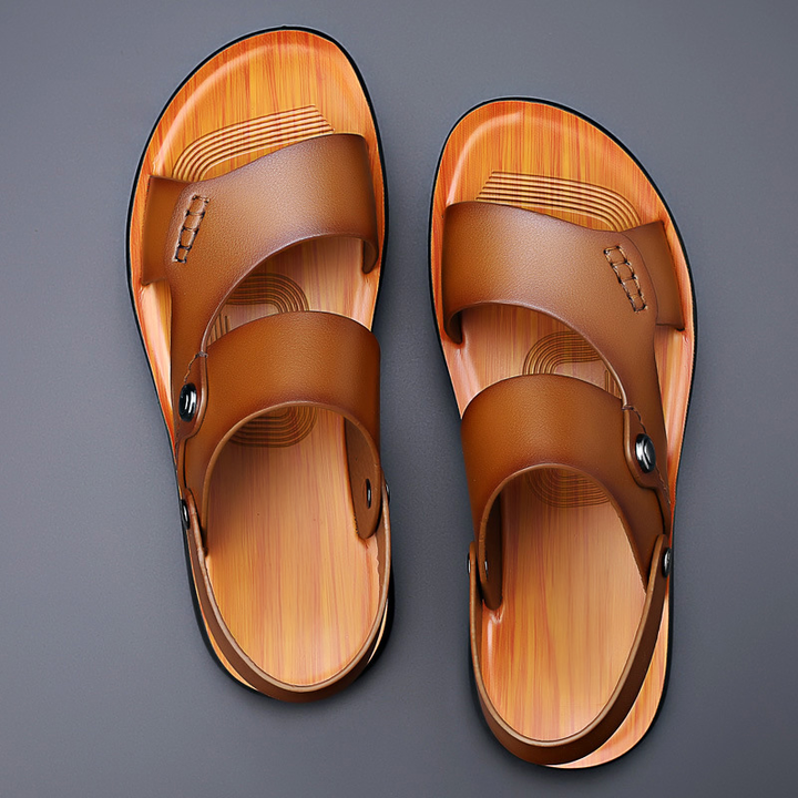 Mandewood Leather Sandals