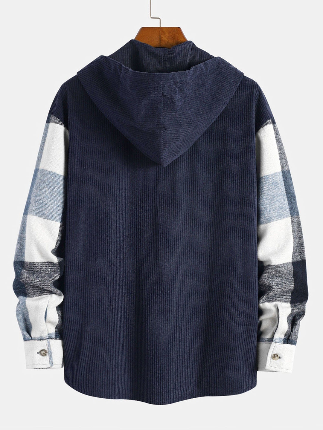 Corduroy Hooded Shirt