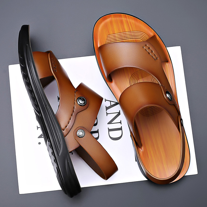 Mandewood Leather Sandals