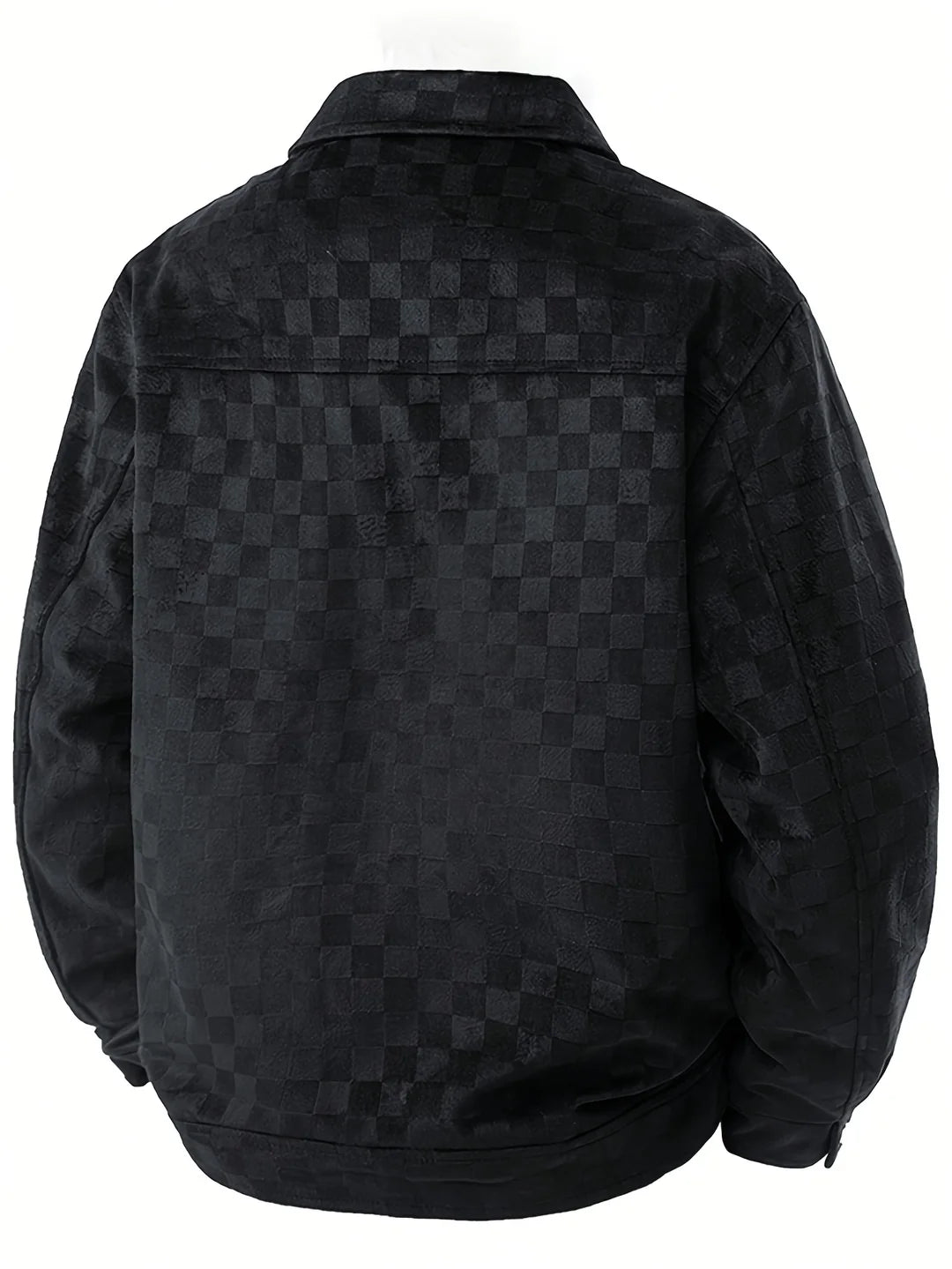 Alvaré Checkered Suede Jacket