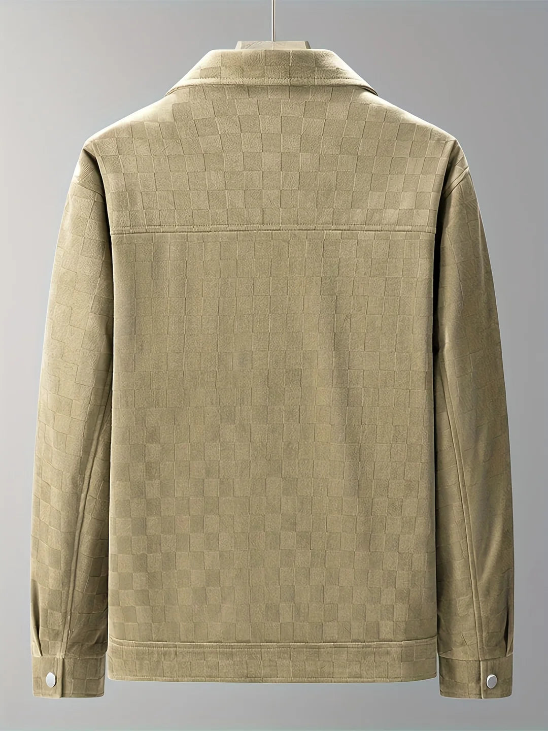 Alvaré Checkered Suede Jacket