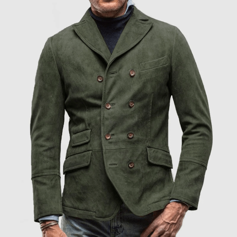 Venous Double-Breasted Blazer
