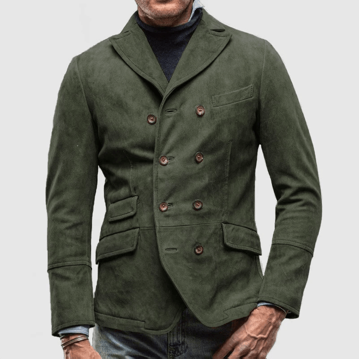 Venous Double-Breasted Blazer