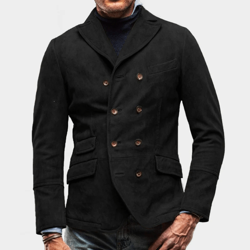 Venous Double-Breasted Blazer