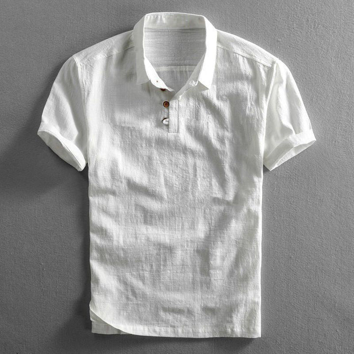Alfredo Linen Polo