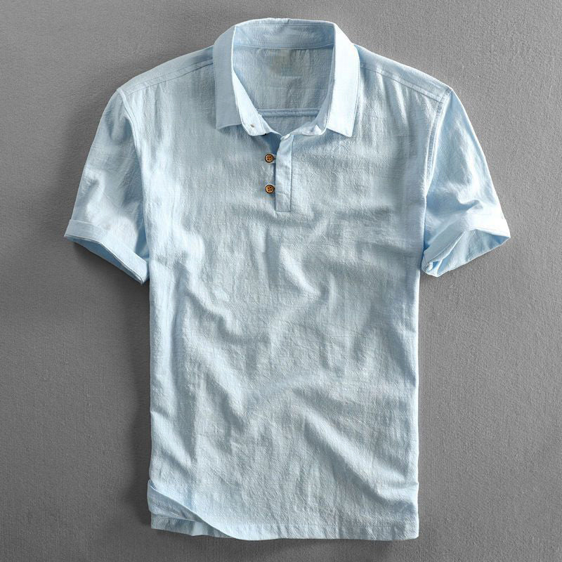 Alfredo Linen Polo