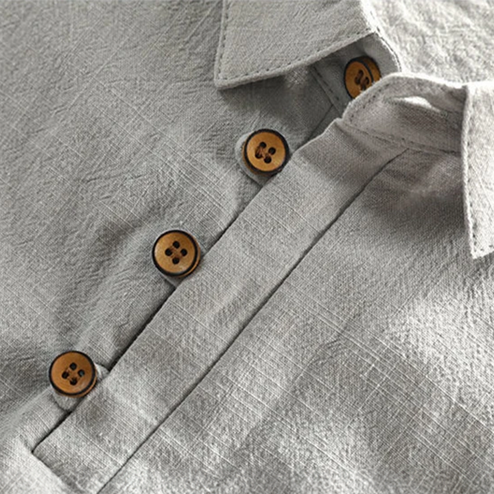 Alfredo Linen Polo