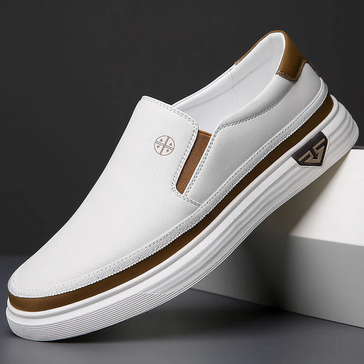 Mancini Leather Slip-Ons