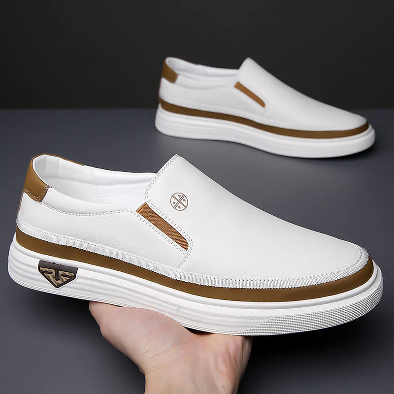 Mancini Leather Slip-Ons