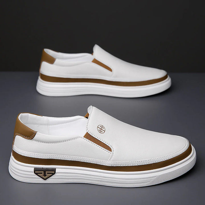Mancini Leather Slip-Ons