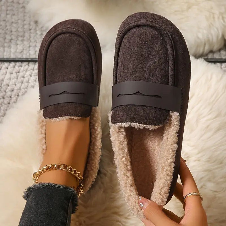 Claudia Fur Loafers
