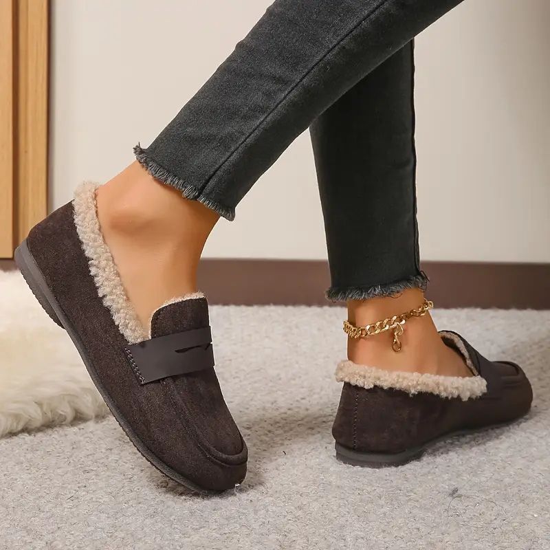 Claudia Fur Loafers