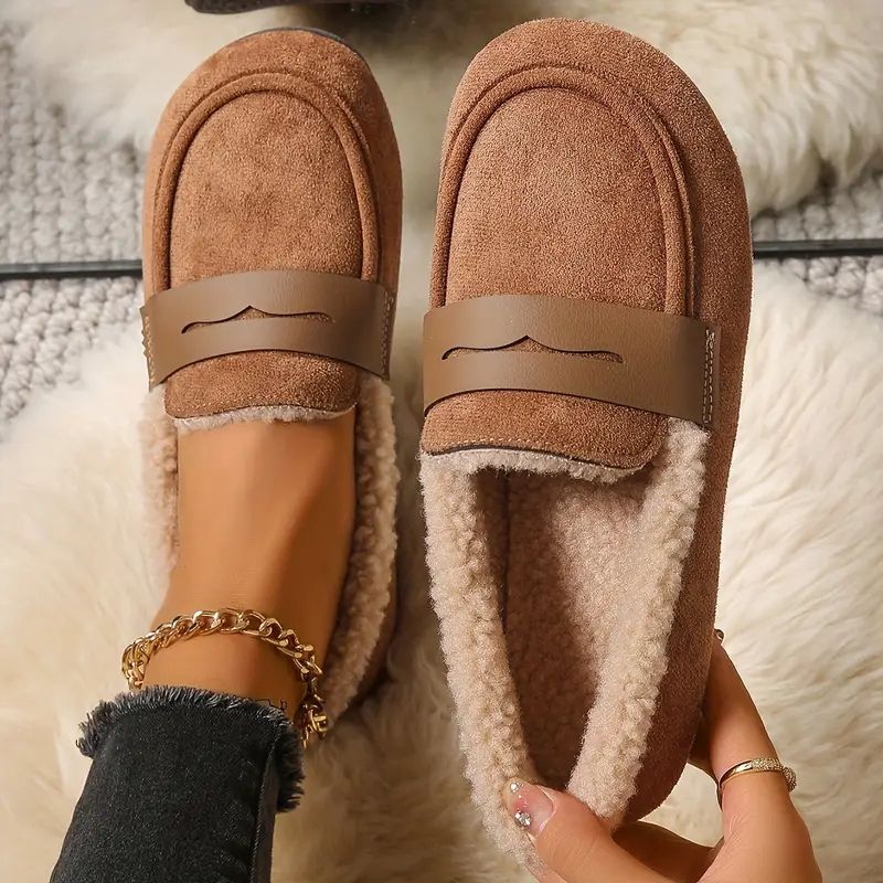 Claudia Fur Loafers