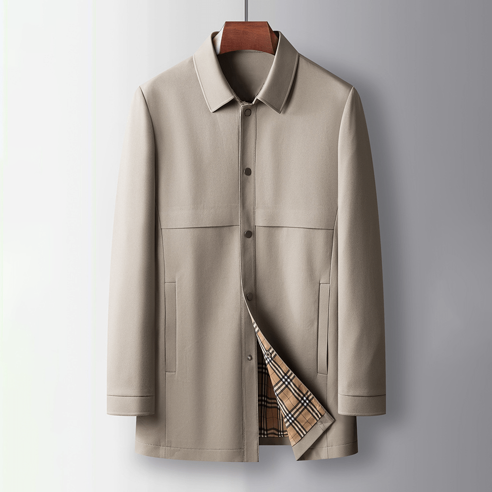Dualcore™ Plaid Overcoat