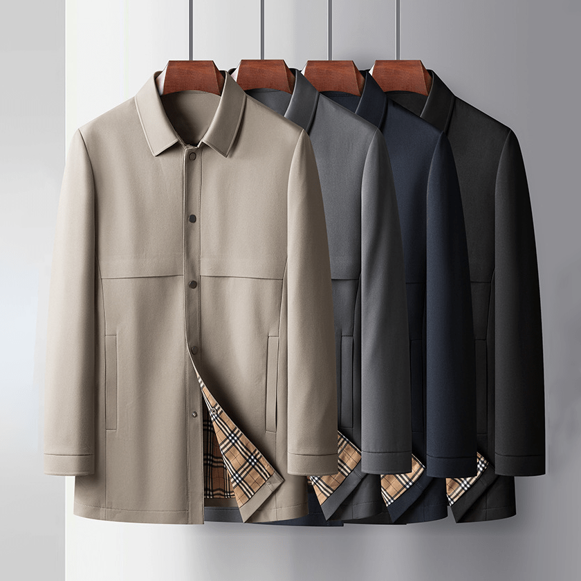 Dualcore™ Plaid Overcoat