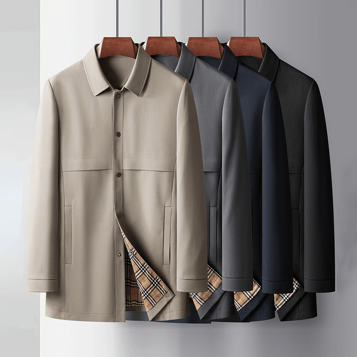 Dualcore™ Plaid Overcoat