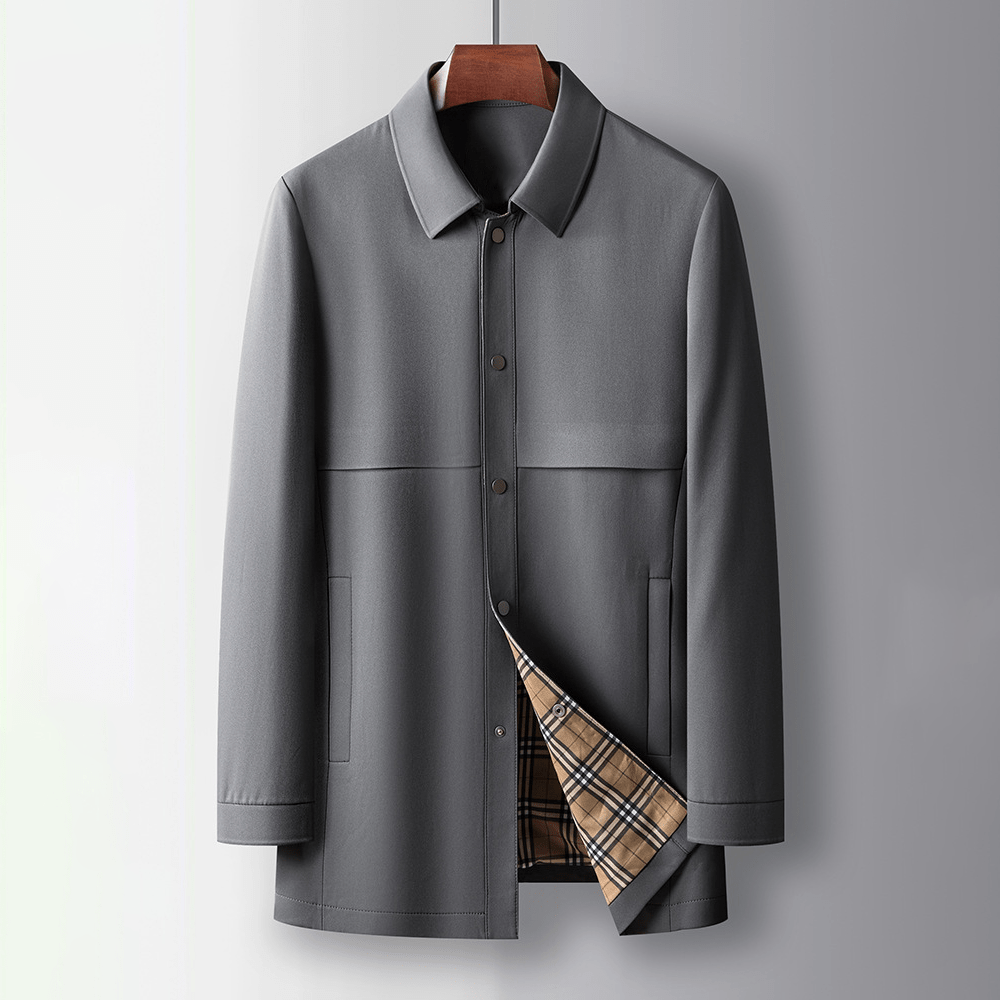 Dualcore™ Plaid Overcoat