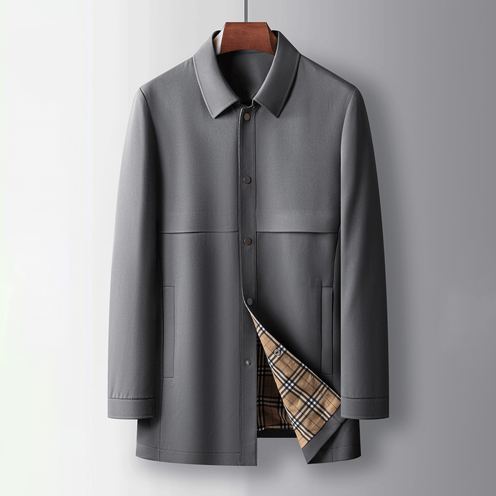 Dualcore™ Plaid Overcoat