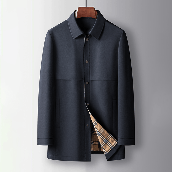 Dualcore™ Plaid Overcoat