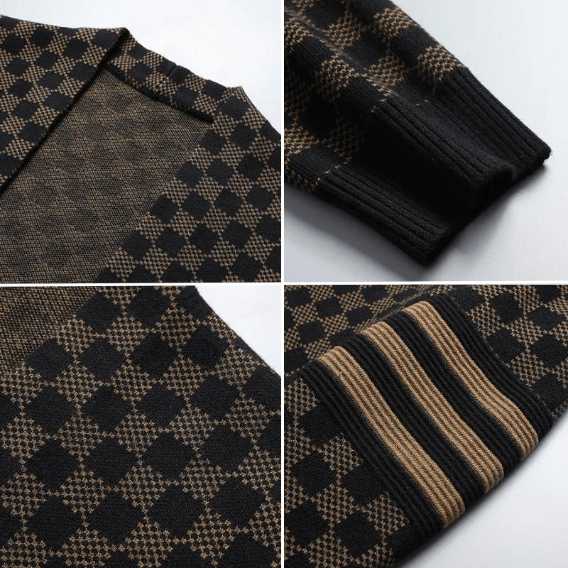 Samero Knit Wool  Cardigan