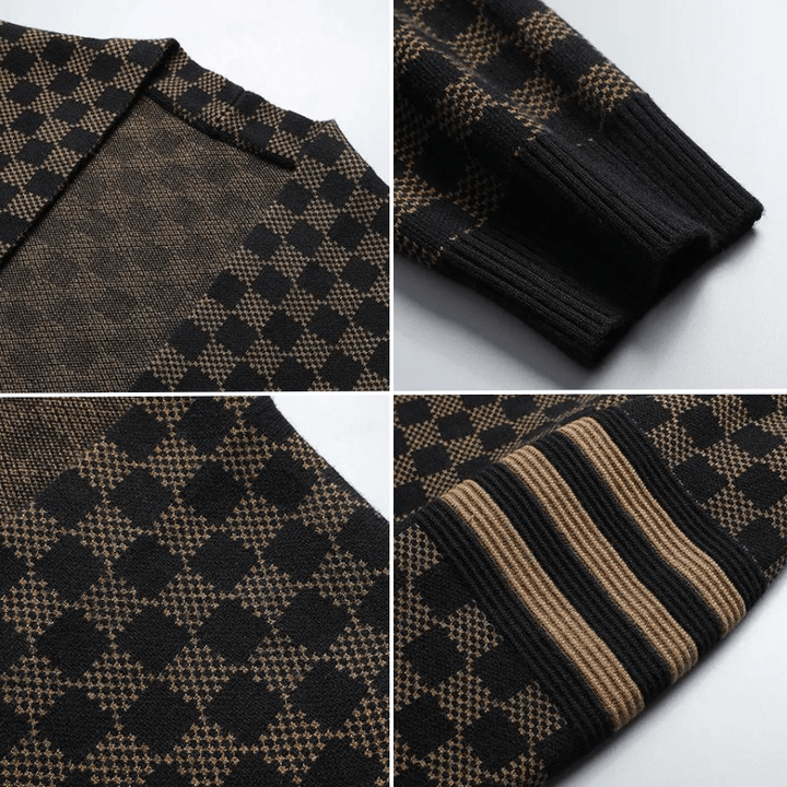 Samero Knit Wool  Cardigan