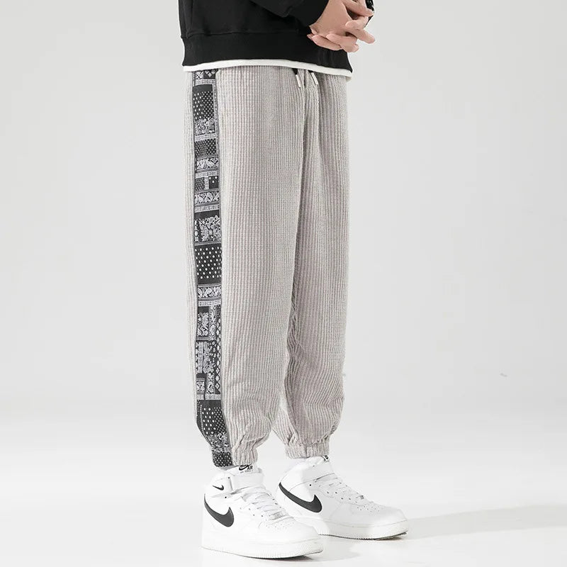 Bandana Corduroy Sweatpants