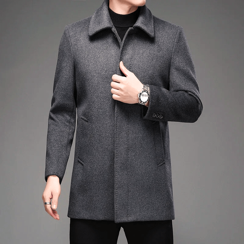 Balentio Wool Overcoat