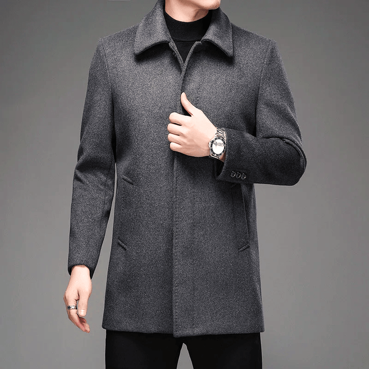 Balentio Wool Overcoat