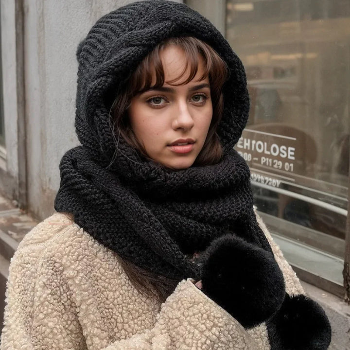 Auréline Hooded Scarf