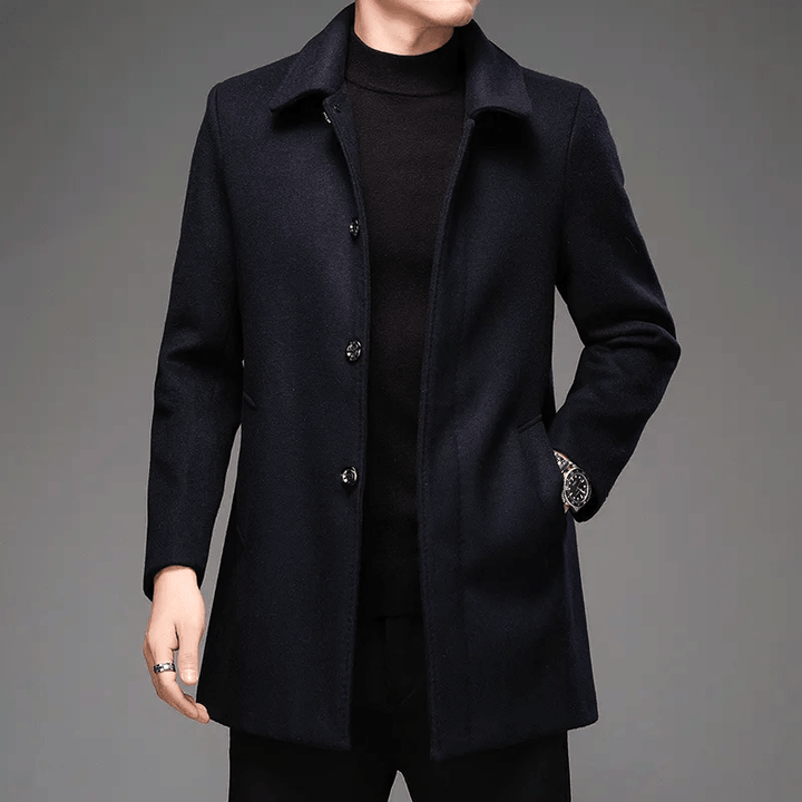 Balentio Wool Overcoat