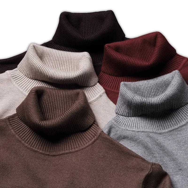 Ambrogio Virgin Wool Turtleneck