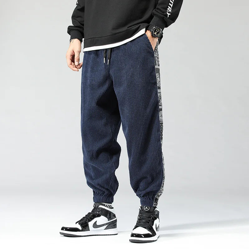Bandana Corduroy Sweatpants