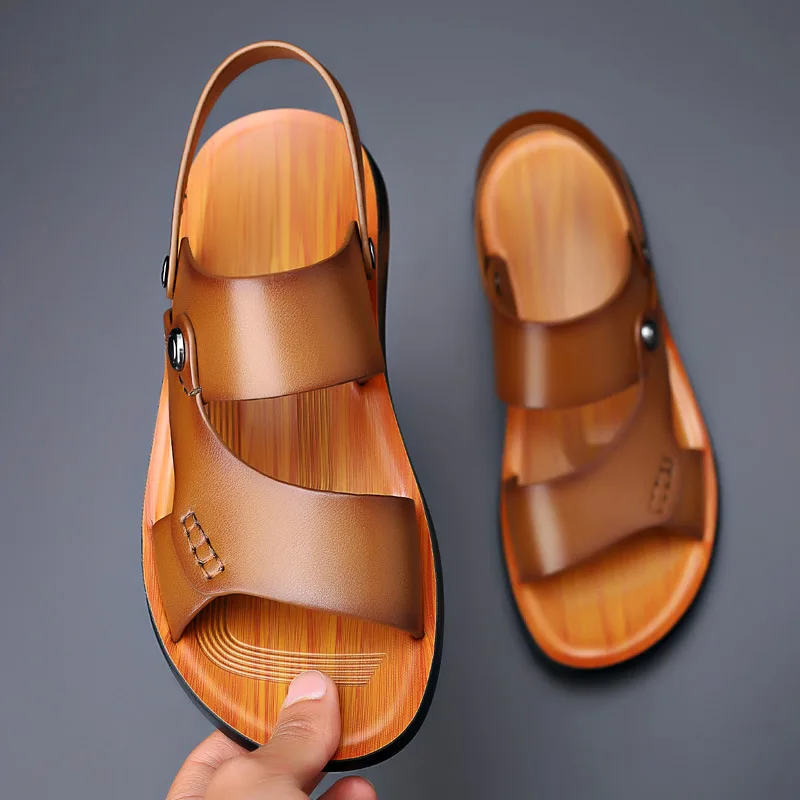 Mandewood Leather Sandals