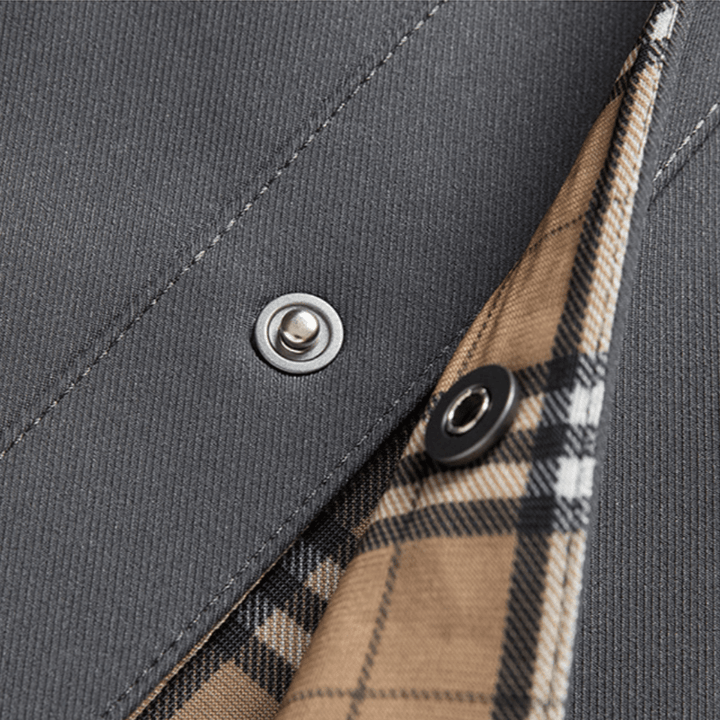 Dualcore™ Plaid Overcoat
