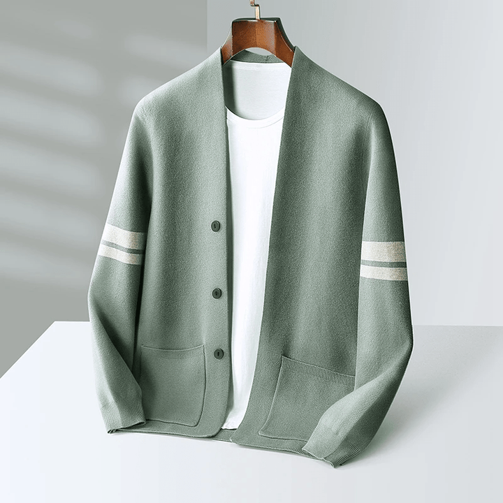 Benigno Virgin Wool Cardigan