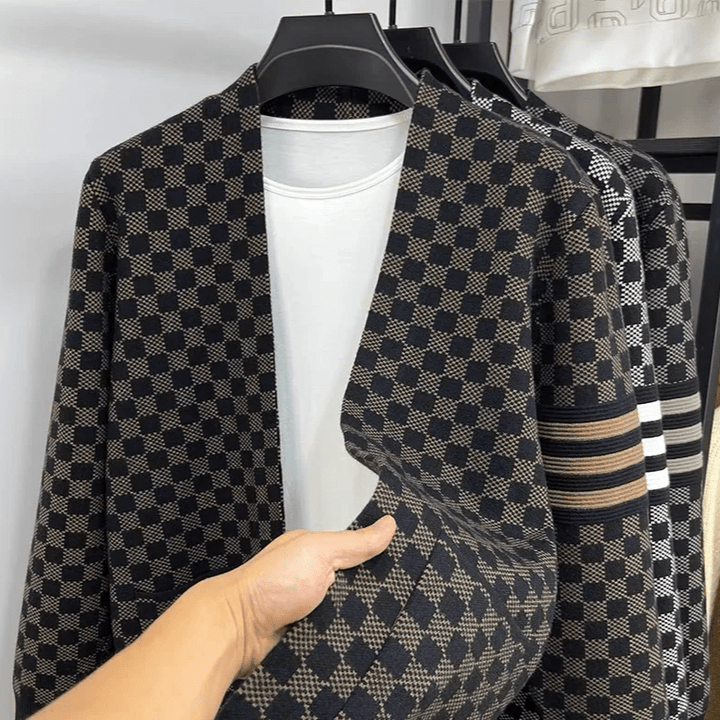 Samero Knit Wool  Cardigan