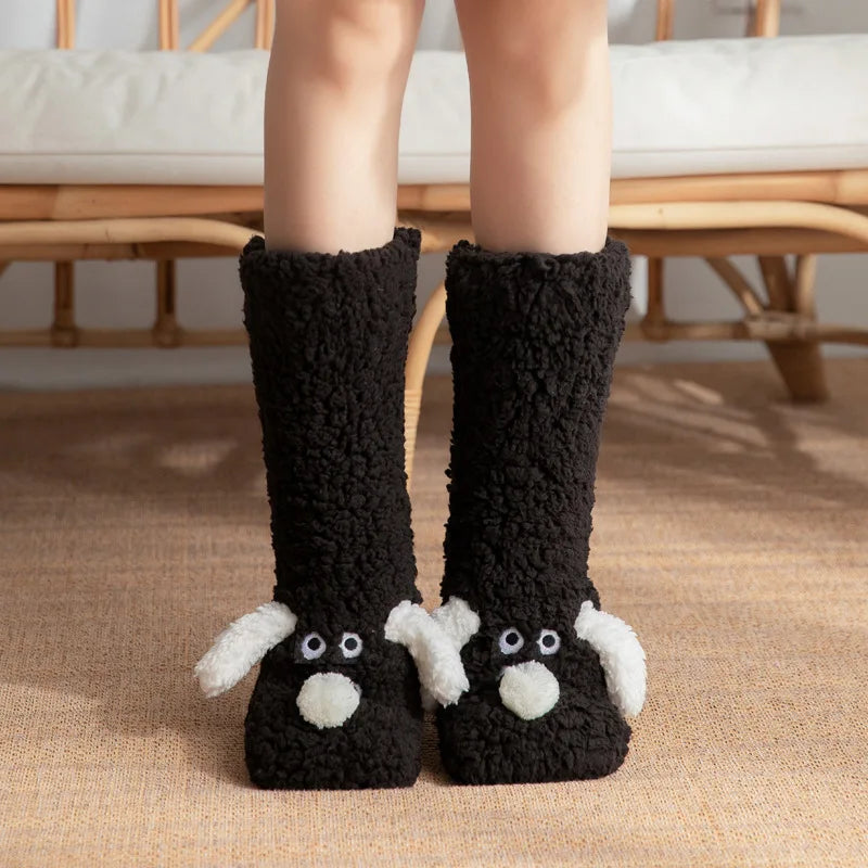 Furry Friends Slipper Socks