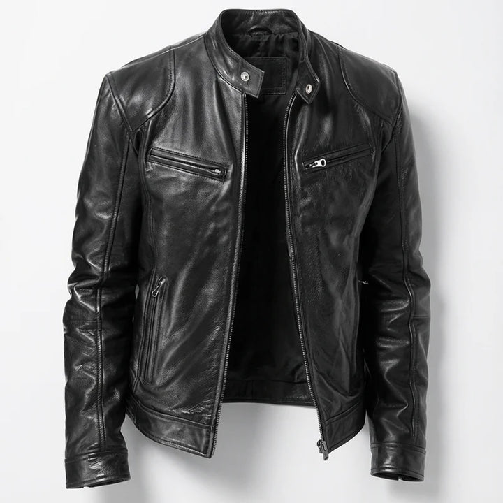 Vincenzo Leather Moto Jacket
