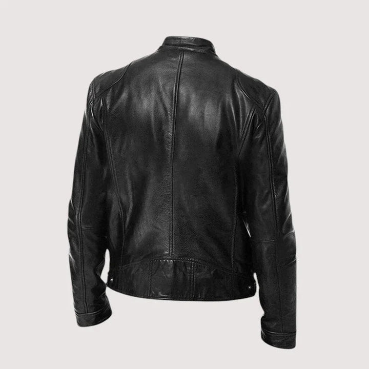 Vincenzo Leather Moto Jacket