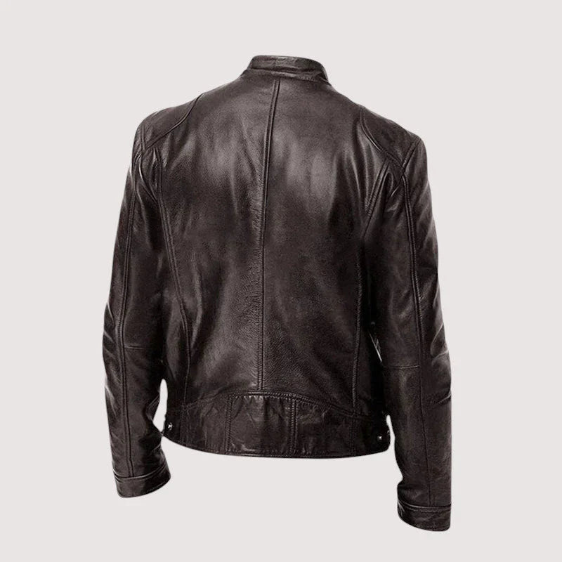 Vincenzo Leather Moto Jacket