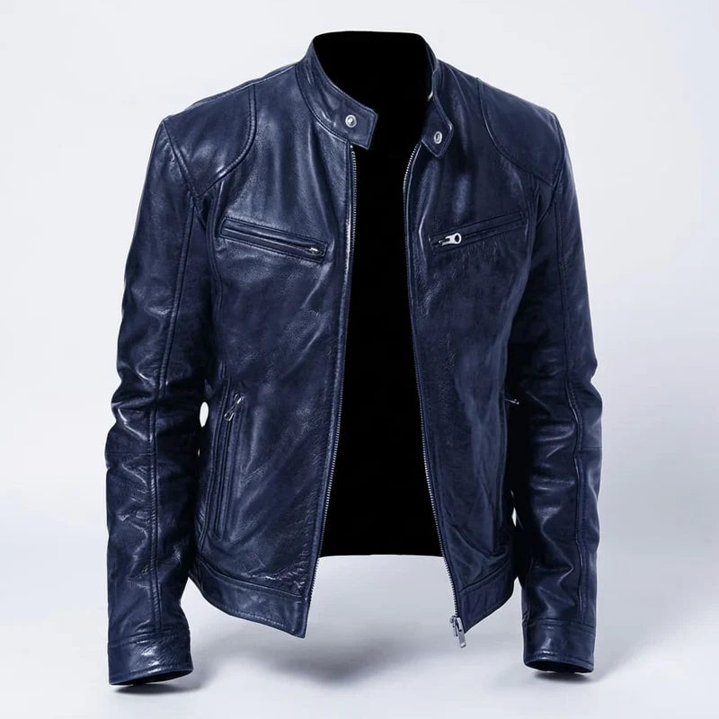 Vincenzo Leather Moto Jacket