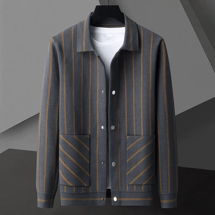 Xavero Virgin Wool Cardigan