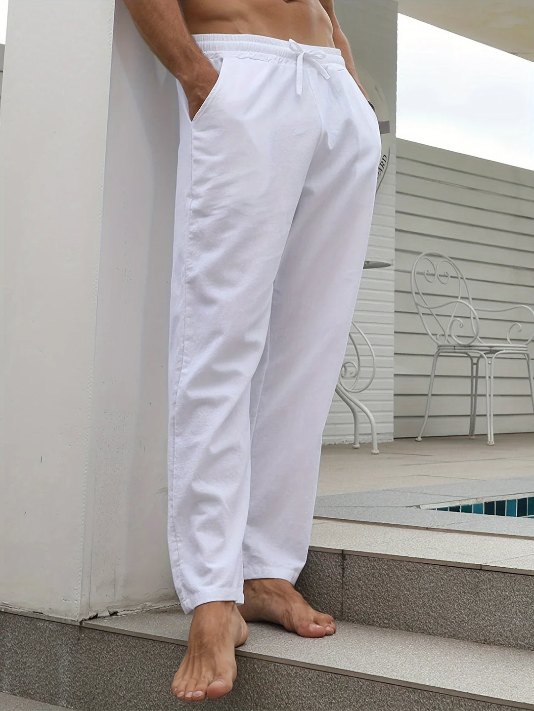 Domenico Linen Pants