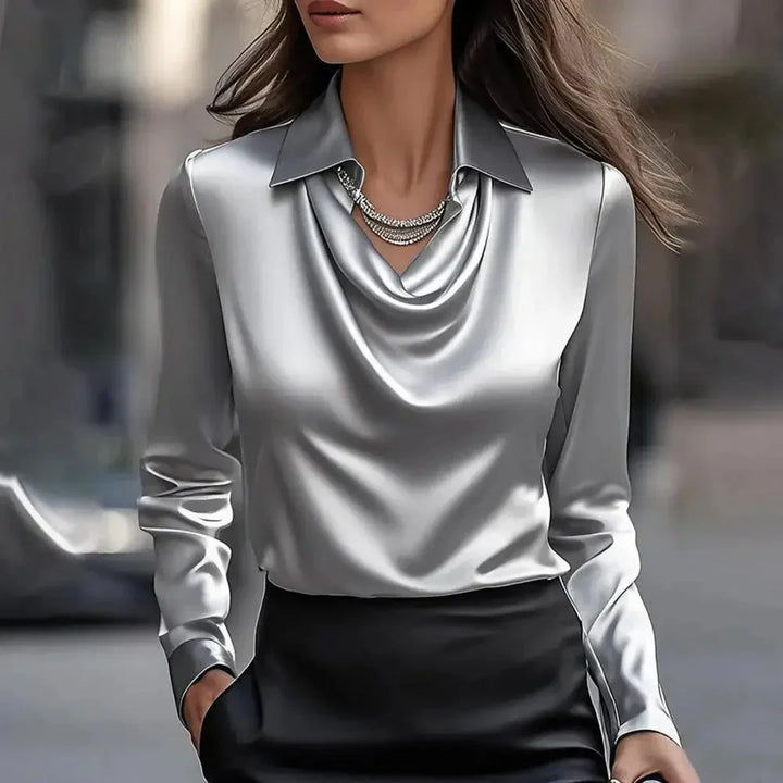 Serena Satin Blouse