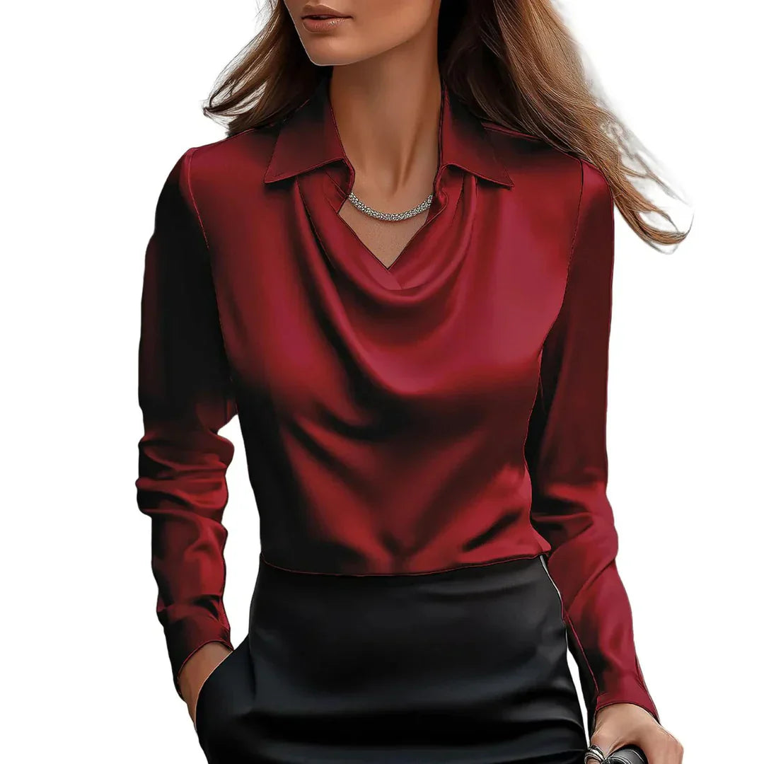 Serena Satin Blouse
