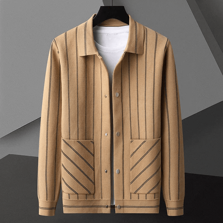 Xavero Virgin Wool Cardigan