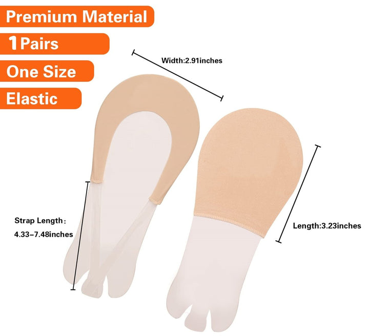 Toe Topper Invisible Socks