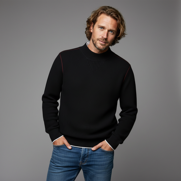 Bellamy Textured Knit Sweater