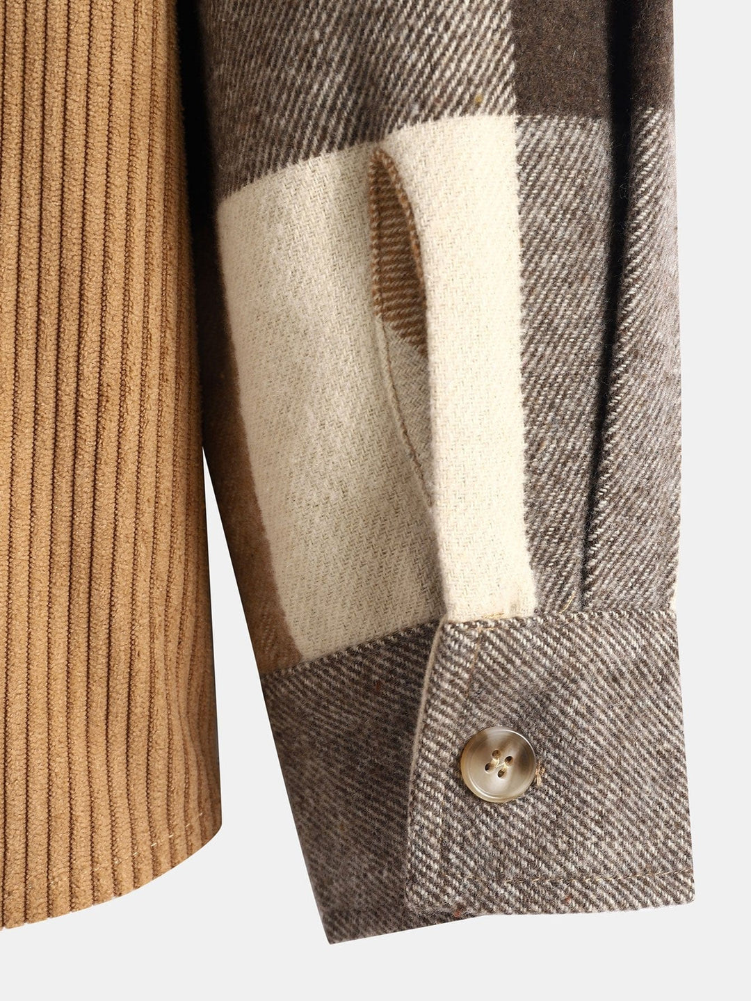 Corduroy Hooded Shirt